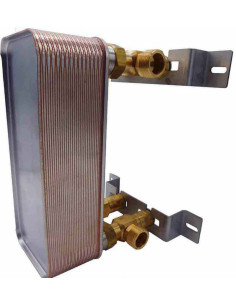 Platenwarmtewisselaar Nordic Tec Ba-32-30 1" 175 kW 2