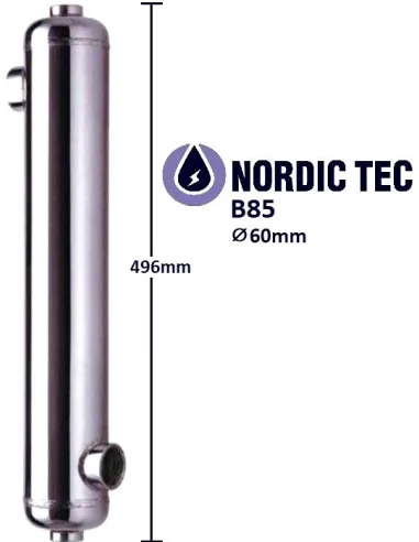 Werking van een warmtewisselaar - Nordic Tec 25kW