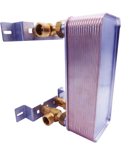 warmtewisselaar voor houtkachel 15kW ba-32-15 2