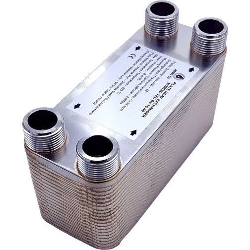 Warmtewisselaar Nordic Tec Ba-16-40 1" met 40 platen NL4