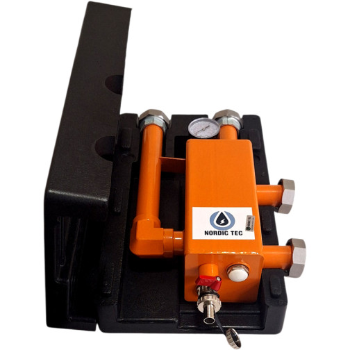 Verwarmingsmodule met open verdeler 1" DN25 125mm Nordic Tec