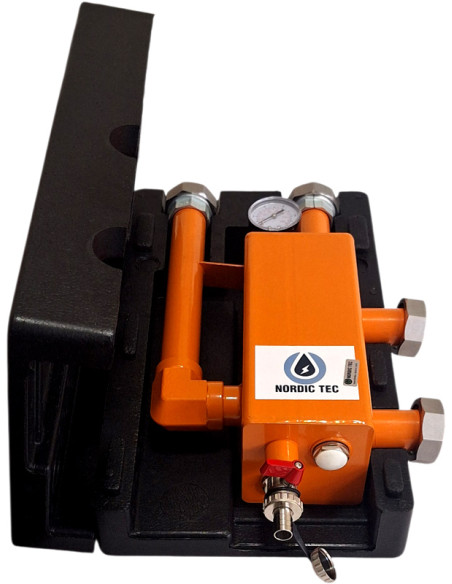 Verwarmingsmodule met open verdeler 1" DN25 125mm Nordic Tec